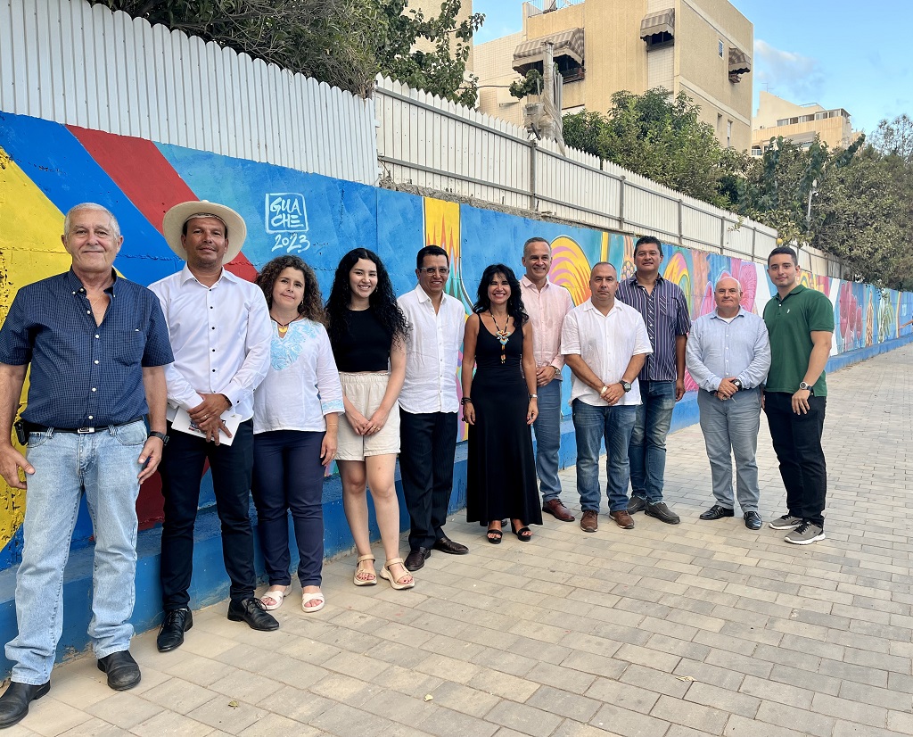 Mural “Encuentro de Culturas” Colombia-Israel