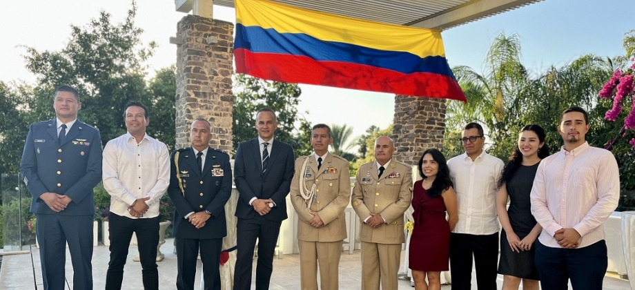 Embajada de Colombia en Israel celebró el Día del Ejército Nacional y los 204 años de la Batalla de Boyacá