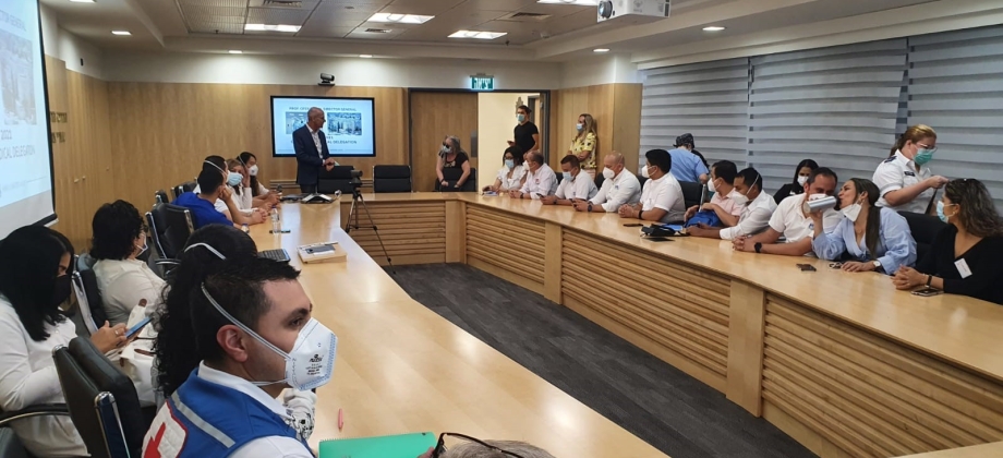 23 profesionales, líderes y administradores del sector salud de Colombia concluyen con éxito taller sobre respuesta sanitaria al COVID-19 en Israel 