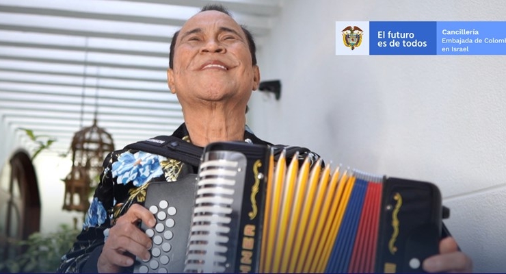 Embajada de Colombia se une al homenaje al maestro Alfredo Gutierrez este 12 de mayo 